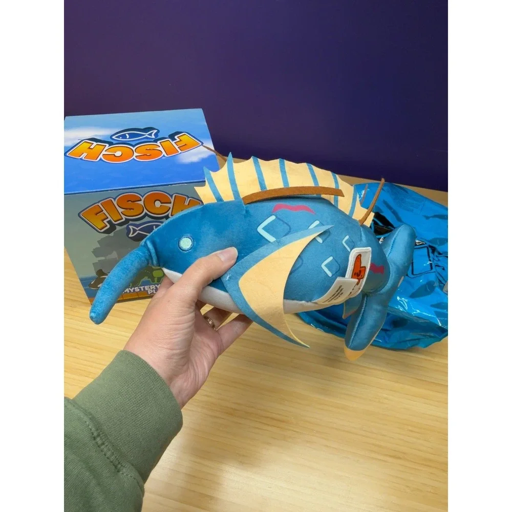 Fisch Scurvy Sailfish 15in Deluxe Plush Legendary DLC New Open Box
